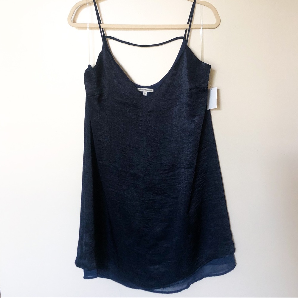 [Charlotte Russe] Navy Shift Dress